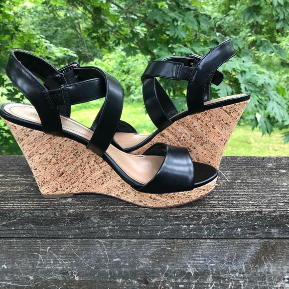 Black Wedge Heels by Style & Co - Picture 2 of 5